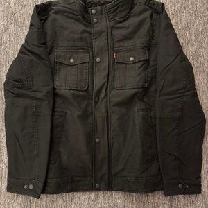 Levi's Quilted Black Jacket